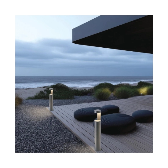 E298 OUTDOOR LAMPPOST 9W 3000K ALUMINIUM GRAPHITE IP54 Zambelis Lights